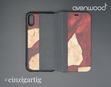 iPhone XR PORTO COLLECTION FLIPCASE 9037 Rot